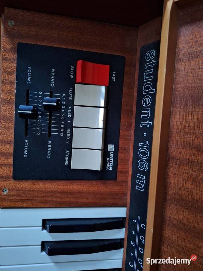 Organy Unitra Eltra student 106m Warszawa