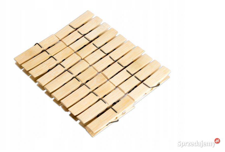 spinacze klamerki do bielizny bambusowe 20 Zamość