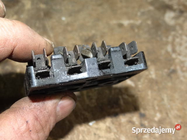 kostka bezpieczników MZ ETZ 4 sztuki org DDR Żary sprzedam