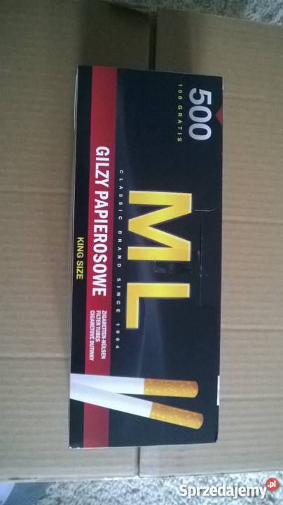 gilzy papierosowe tutki 500 ML tanio hurt 450zl Radom