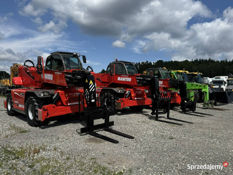 pozostałe Manitou MRT 2150 ROTO Ładowarka Widełki sprzedam