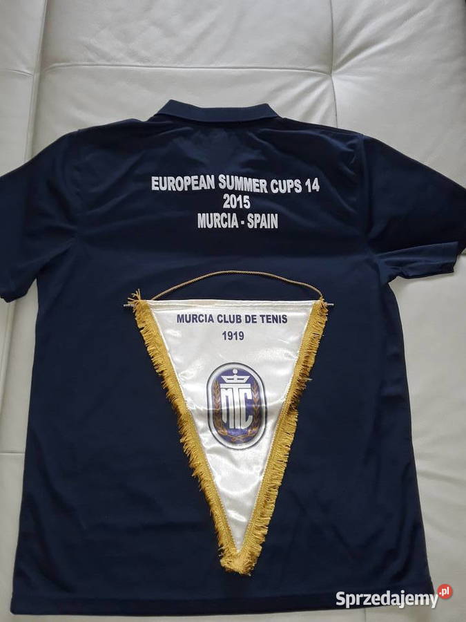 Koszulka tenisowa męska nowa L proporczyk Katowice sprzedam