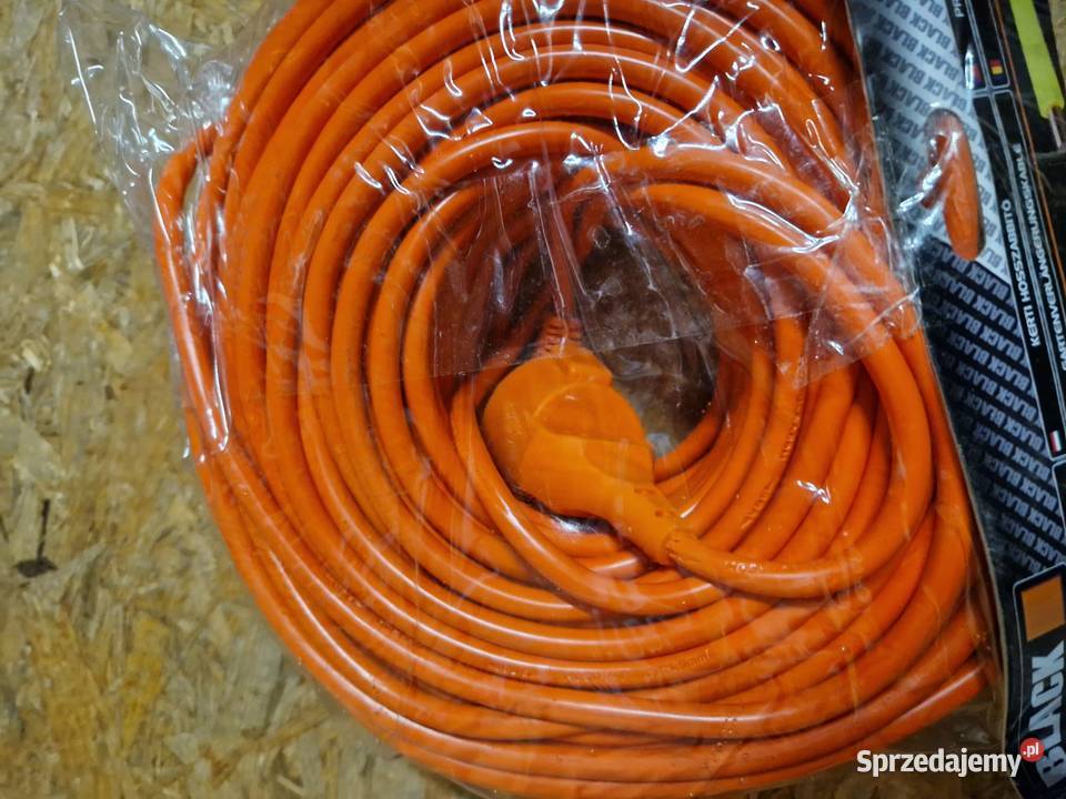 PRZEDŁUŻACZ ELEKTRYCZNY BLACK 50M 3X15MM IP20 Pozostałe Głogowa sprzedam