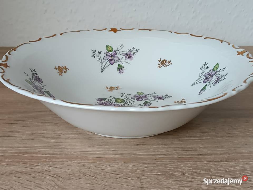 Porcelanowa duża salaterka miska