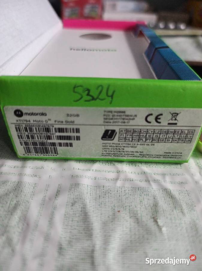 Motorola Moto g5S Złota sprzedam