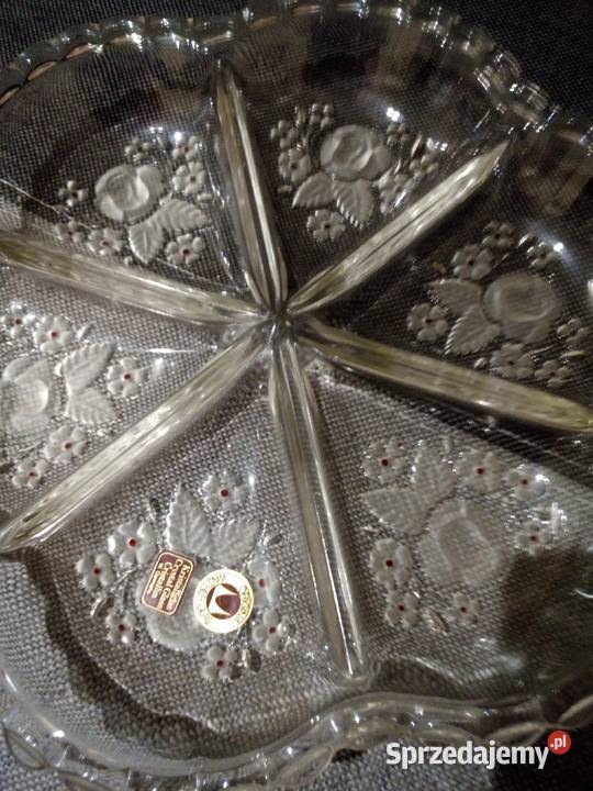 Piękny kryształowy kabaret Walther Glas Częstochowa