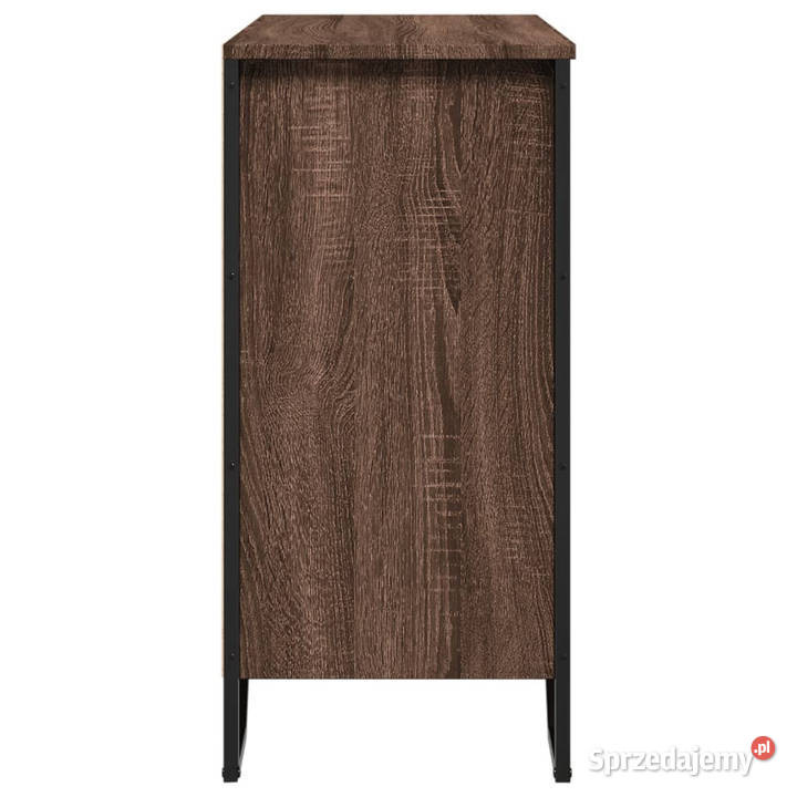 Szafka brązowy dąb 78x355x745 materiał