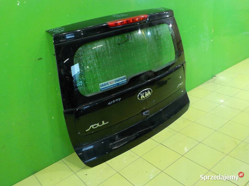 KIA SOUL II 16 CRDI 15r 5D klapa tyl Suków
