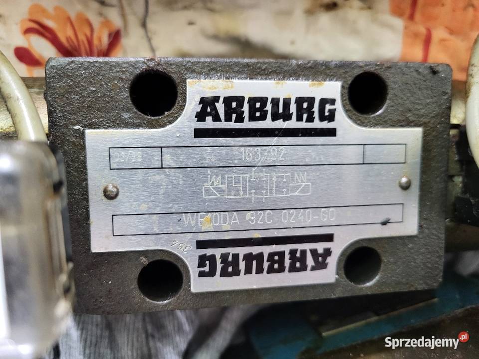 Zawory hydrauliczne kierunkowe Arburg mkvplast