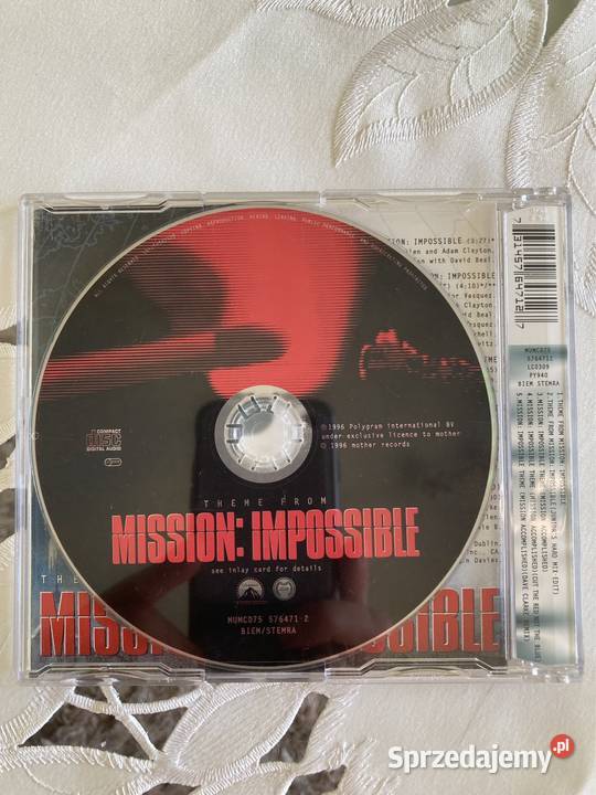 Płyta CD Single Adam Clayton Larry Mullen śląskie Czerwionka-Leszczyny