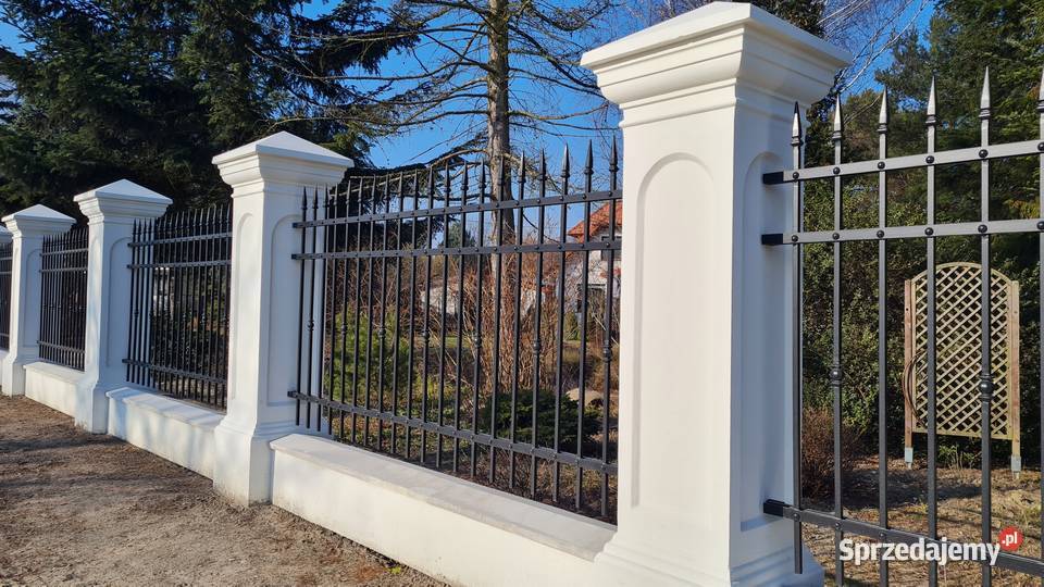 Ogrodzenia Betonowe Pustaki Łupane Gładkie Kute Częstochowa