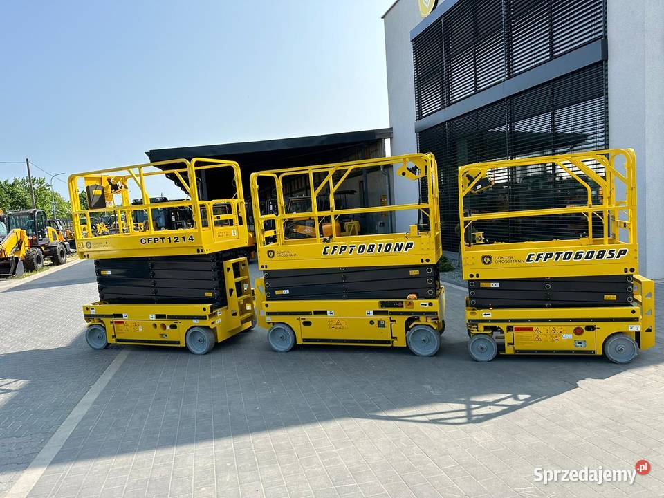 Nowy podnośnik nożycowy Gunter Grossmann 6m2m elektryczny Warszawa