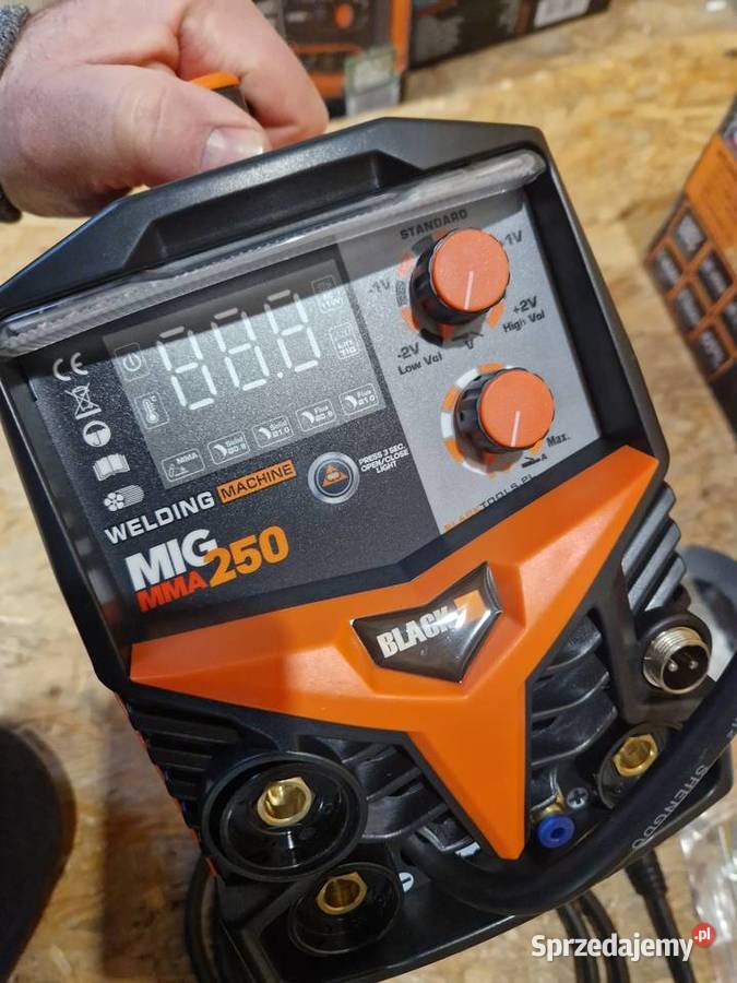 ZESTAW SPAWARKA MIGOMAT MIG FCAW MMA 250A FLUX Głogowa