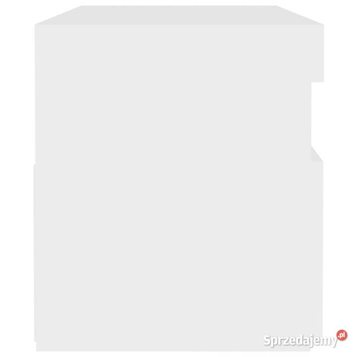 Szafka nocna z oświetleniem LED biała 60x35x40 Warszawa