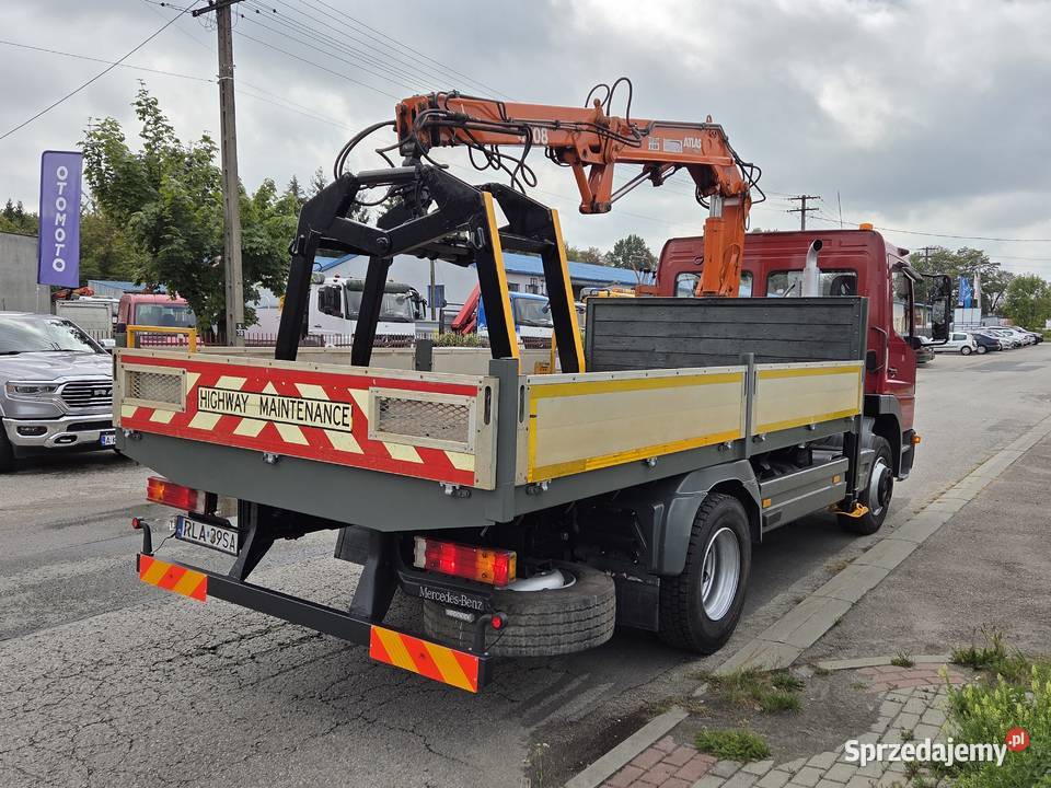 Mercedes ATEGO 1523 1223 HDS Żuraw Dźwig Chwytak Rok produkcji 2001 podkarpackie sprzedam