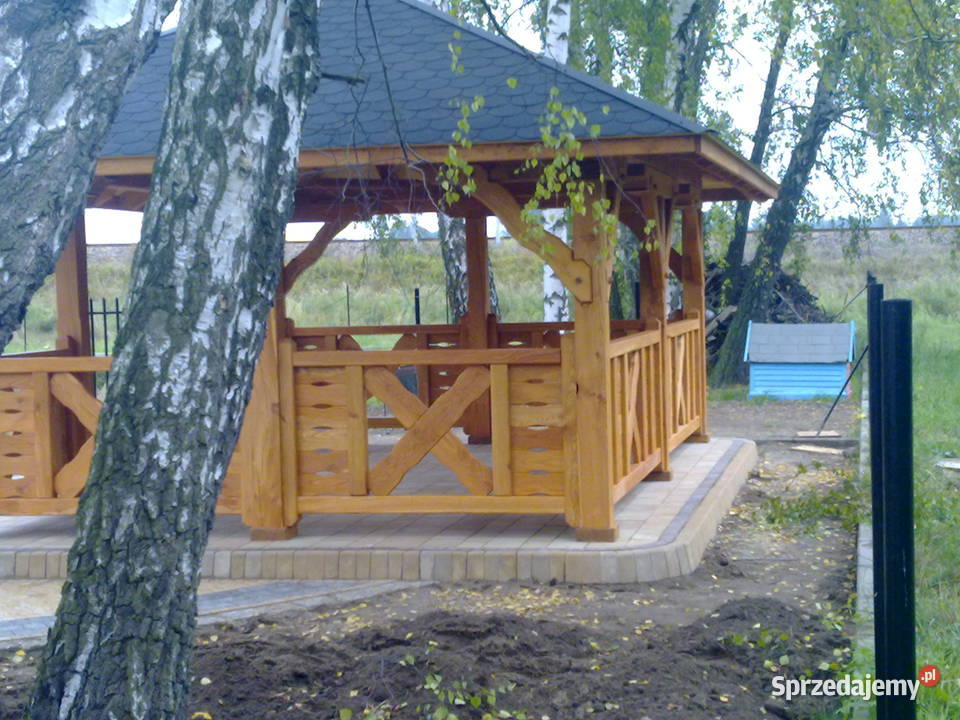 Altana drewniana Altanka ogrodowa 4x6 meble Jeleniów sprzedam