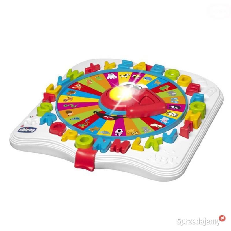 CHICCO BABY PROF ZEGAR DO NAUKI ALFABETU 2 podlaskie Bielsk Podlaski