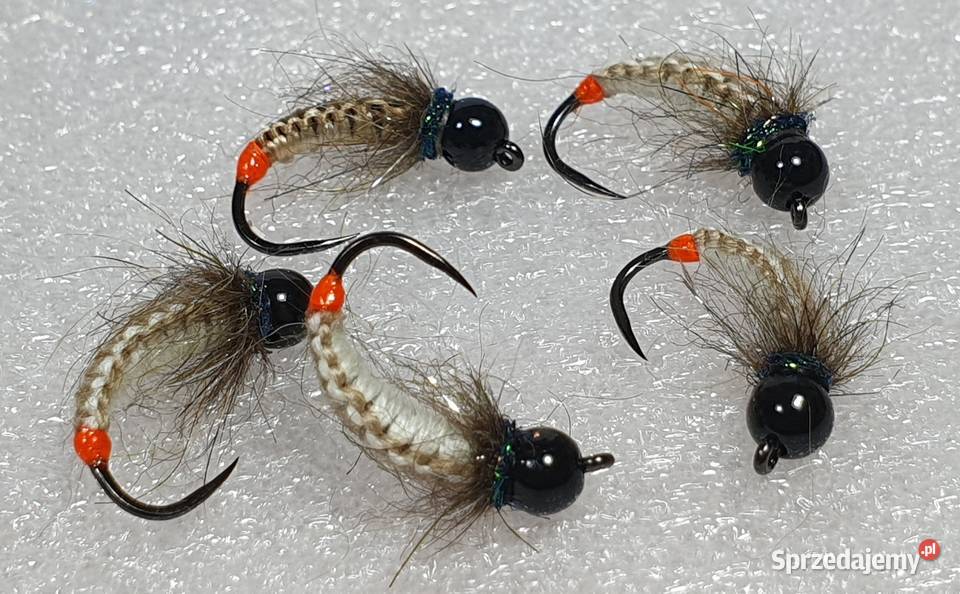 Sztuczne muchy nimfy plecionki dolnośląskie Leśna sprzedam