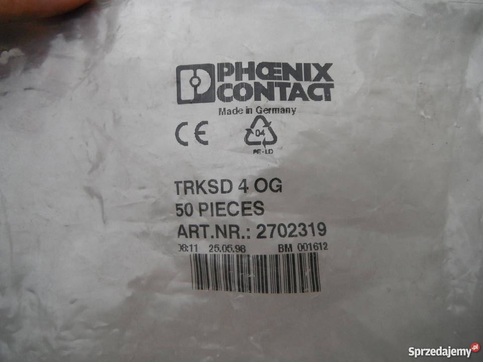 TRKSG 4 OG zacisk transformatorowy wąski Phoenix Chlewiska