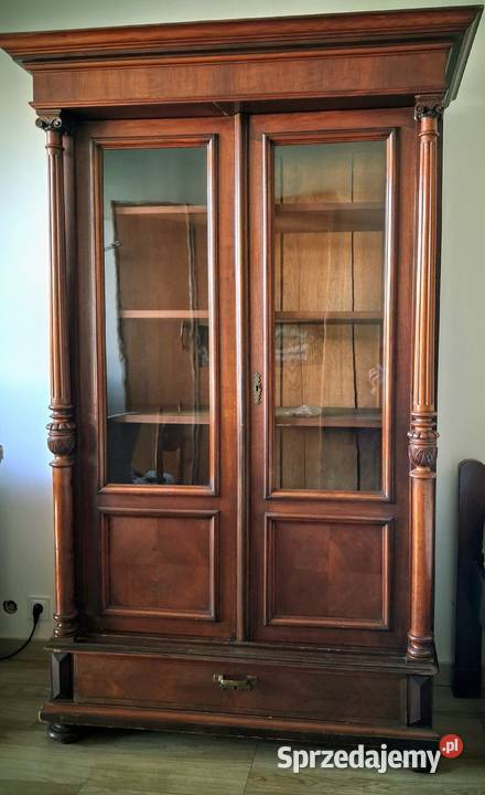 biblioteka witryna secesja oryginał piękny mazowieckie Ożarów Mazowiecki