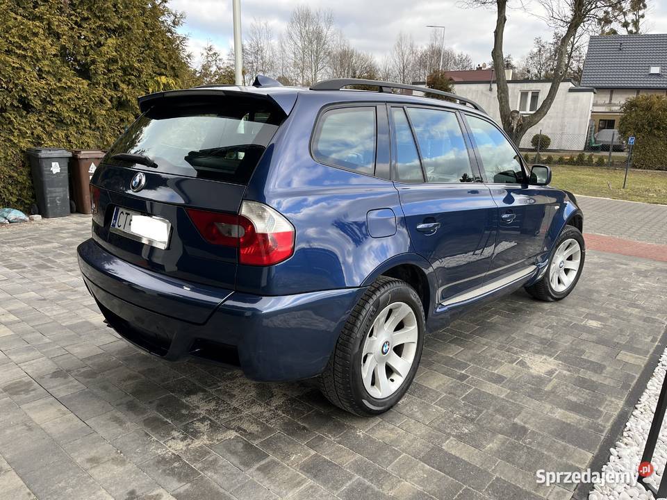 BMW x3 30D 2005r Manual Zadbana Kamera Cofania