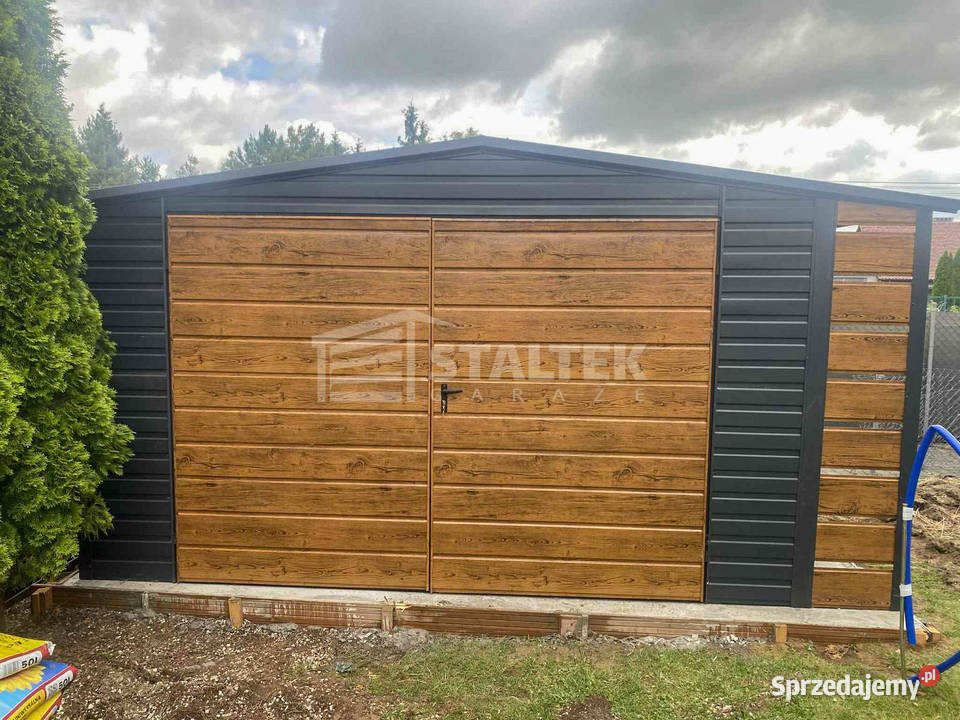 Schowek Domek Ogrodowy 4x3m Wiata 05m Brama Dach łódzkie Sieradz
