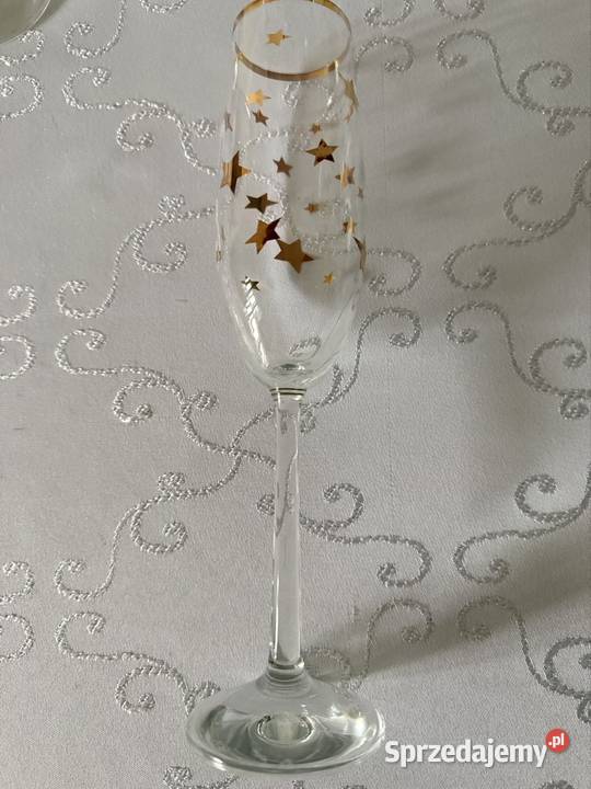 Kieliszki do Szampana 200 ml Złote Gwiazdki Czerwionka-Leszczyny sprzedam