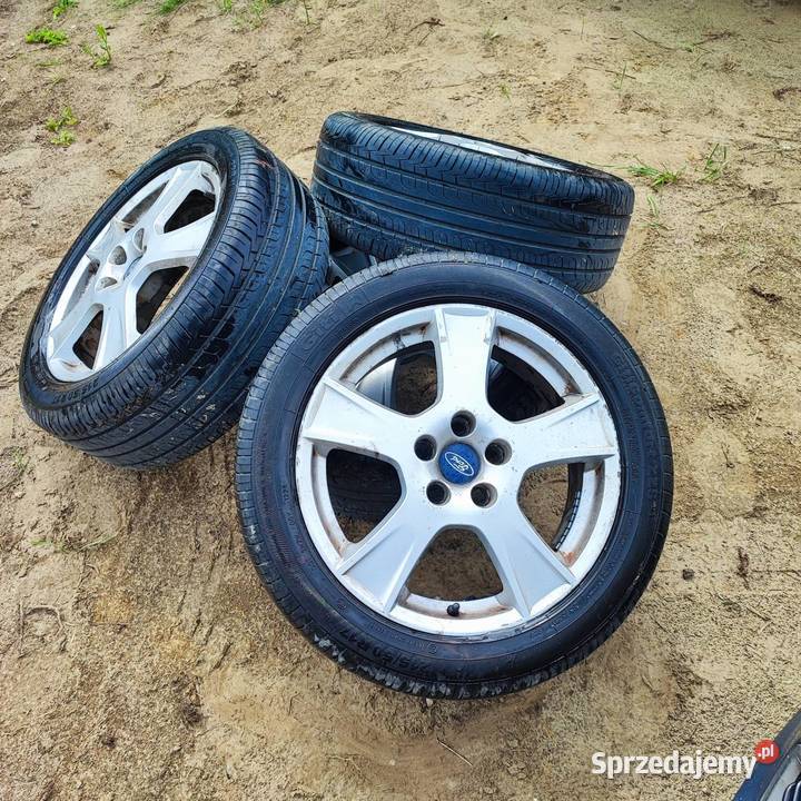 Koła felgi aluminiowe 17 ford 5x108 opony Zielona Góra