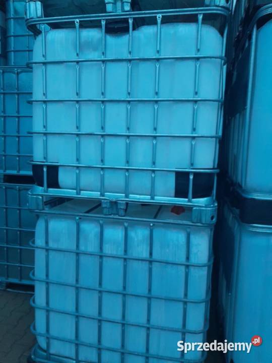 Kontenery IBC 1000L Mausery używane szczelne Walichnowy