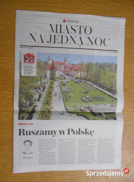 Miasto na jedną noc Gazeta Wyborcza lubelskie Parczew sprzedam