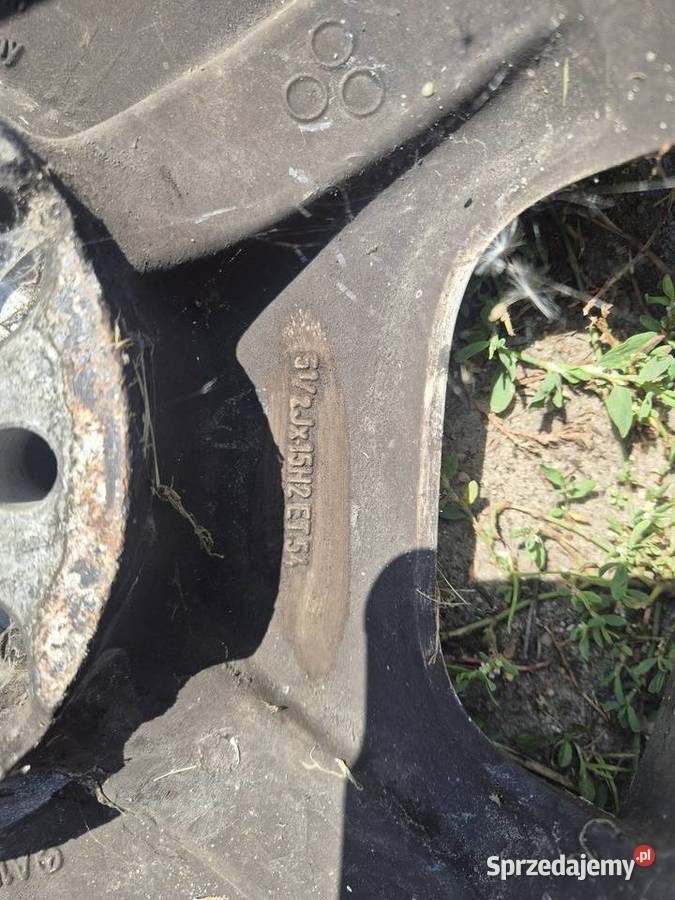 Felgi aluminiowe mercedes a klasa r15 55j wielkopolskie Konin