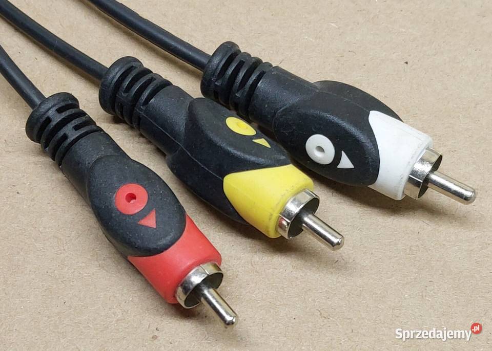 CABLETECH KABEL ZŁĄCZE PRZEWÓD AUDIO VIDEO 3X