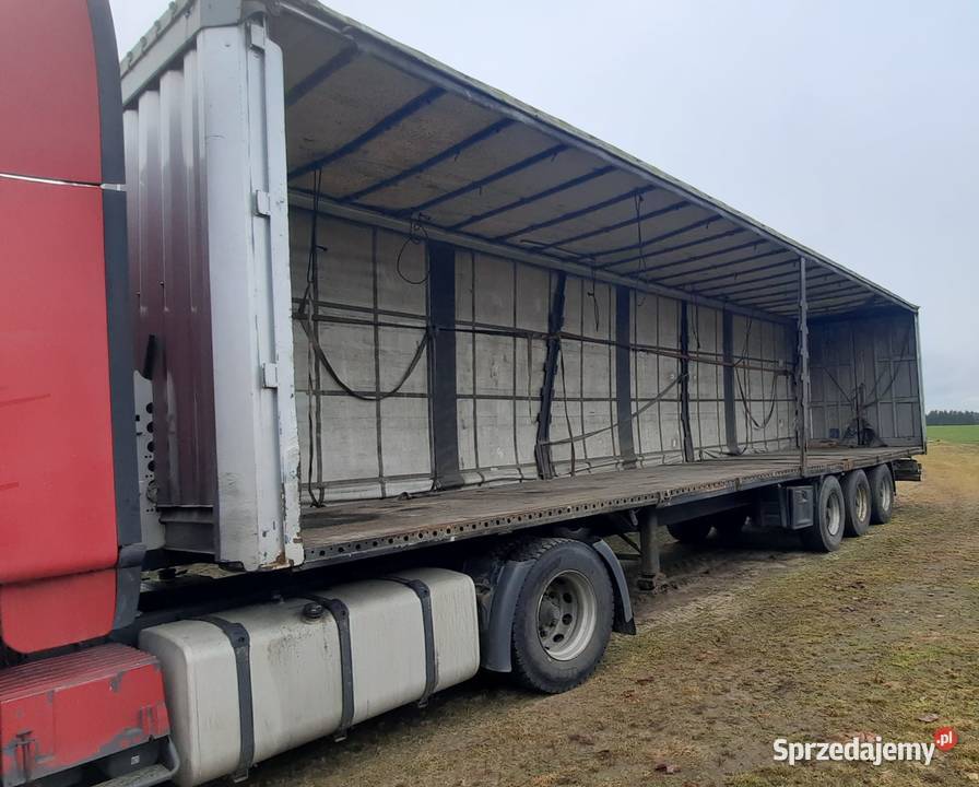 Naczepa Krone Profi liner firanka platforma Jastrowie