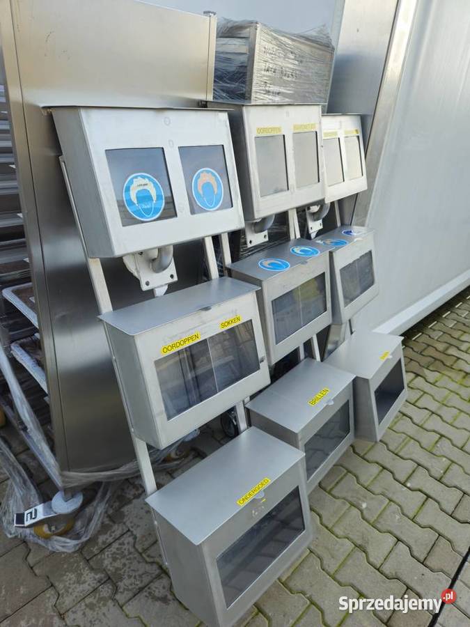 Stacje chigieniczne maseczki butyczepkifartuszki Krotoszyn