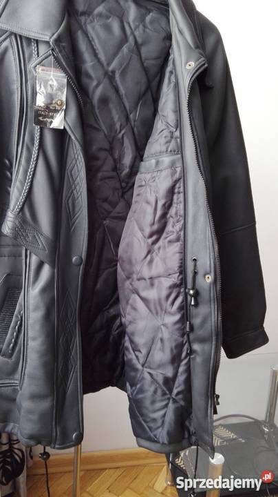 NOWA SKÓROPODOBNA KURTKA ITALI STYLE CCI R5052 Tworzywo skóropodobne