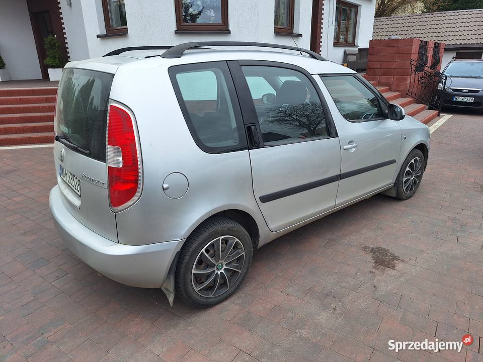 Skoda Roomster 16 benzyna 2007r Oc I przegląd Ciechanowiec