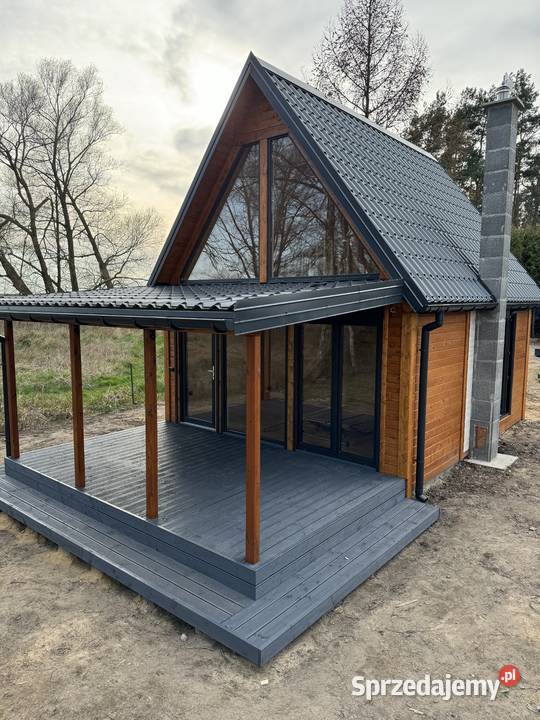 Domki drewniane LESTNISKOWECAŁOROCZNE Budowa