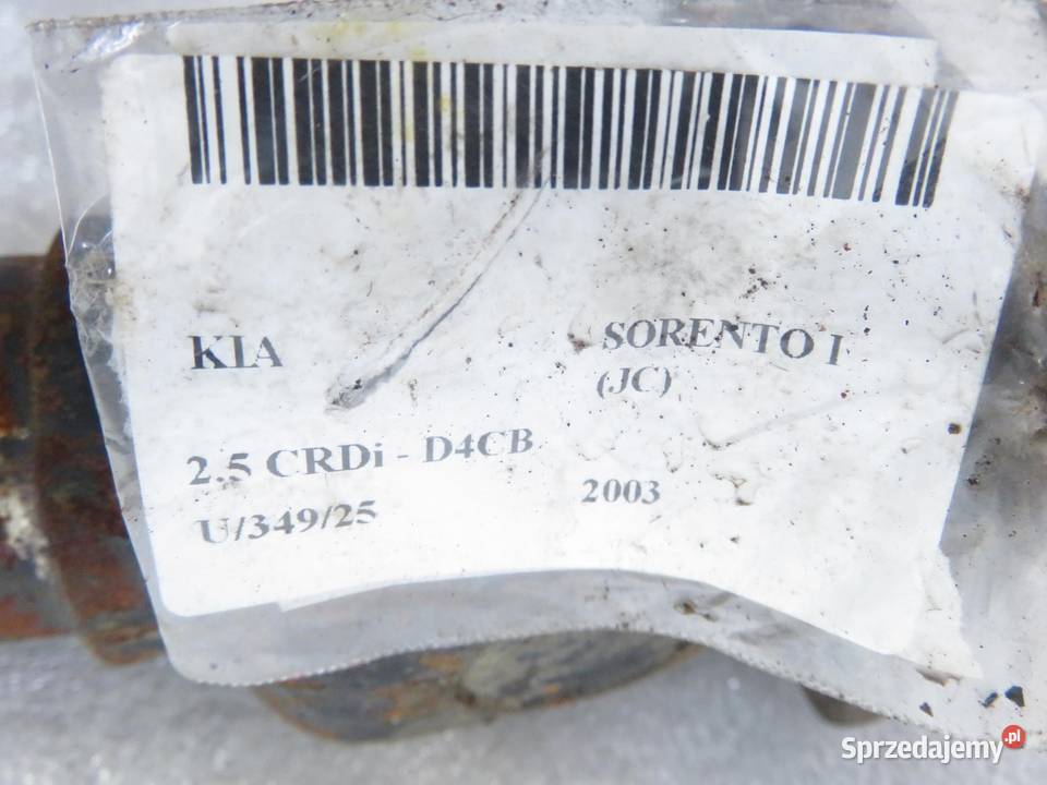 WAŁ NAPĘDOWY KIA SORENTO I 25 CRDi 491003E100