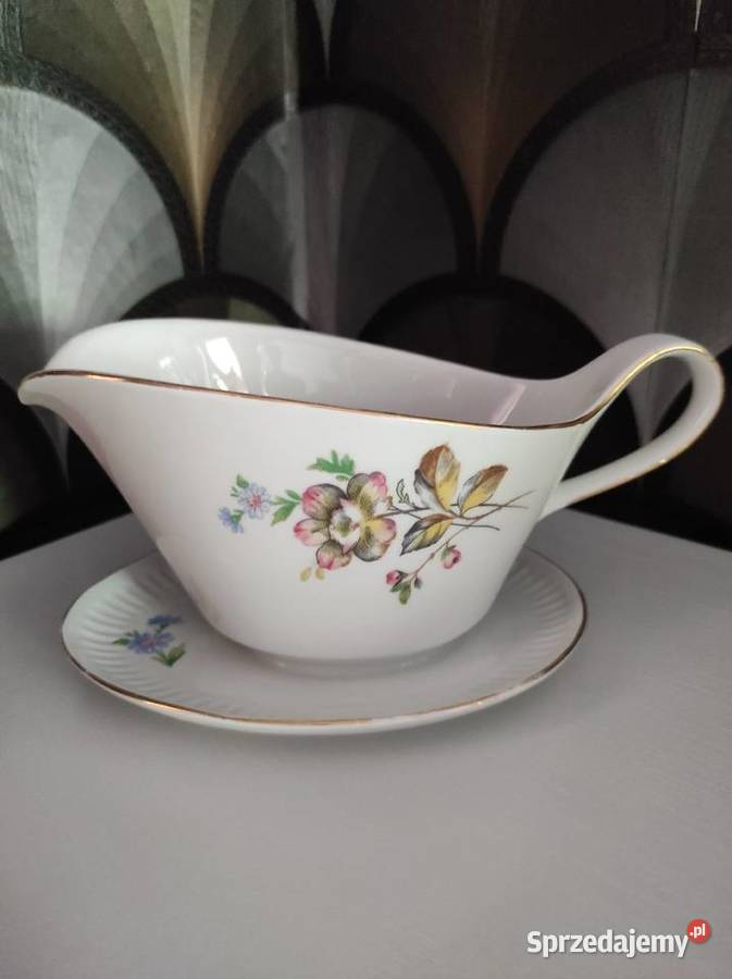 Sosjerka duża porcelana PRL Karolina Białystok