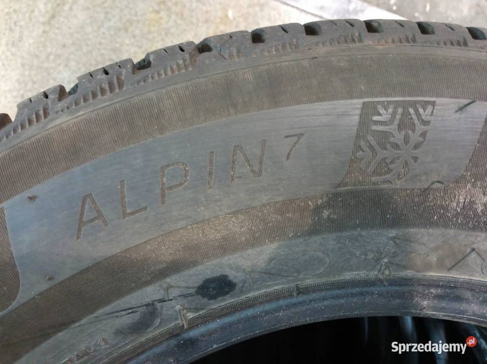 4X OPONA ZIMOWA MICHELIN ALPIN 7 19565R15 91T zima