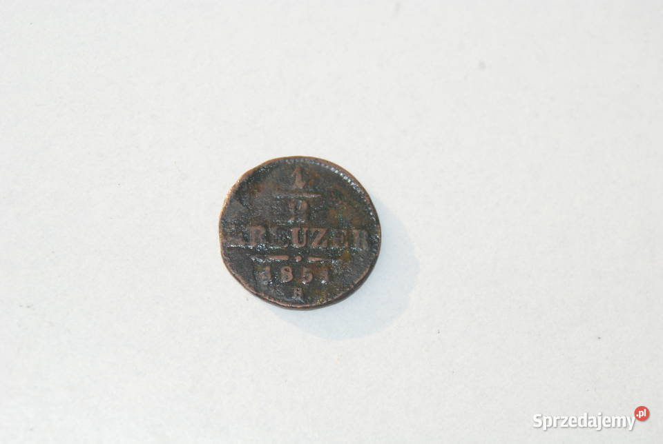 Stara moneta 12 krajcar Austria 1851 unikat Cieszyn