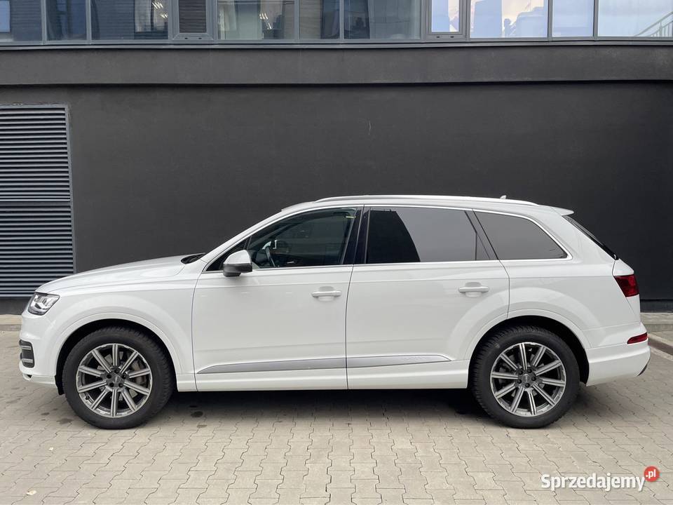 Audi Q7 2016 30 333 7osób premium plus czarny reflektory ksenonowe Lublin