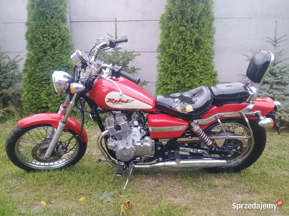 Honda Rabel 125 łańcuch lubelskie Okczyn