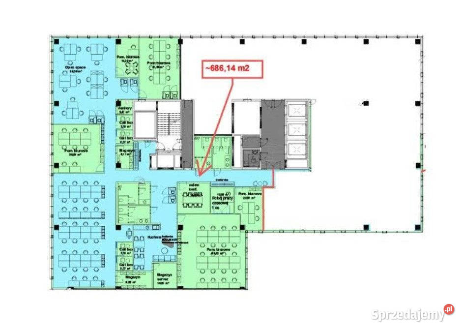 Lokal Warszawa Burakowska 686m2