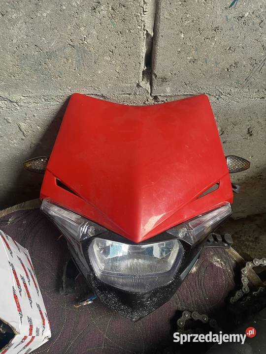 Czasza z reflektorem czerwona homologacja LED sprzedam