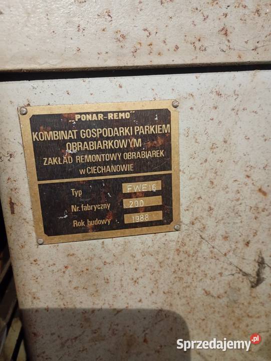 FWE16 frezarka do metalu Grójec sprzedam