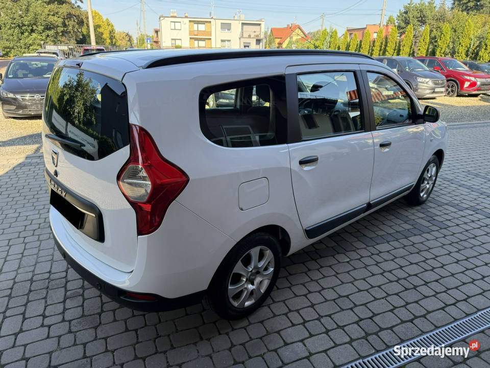 Dacia Lodgy 16 SCe 102 Klimatyzacja 7osobowy VAT marża Orzech