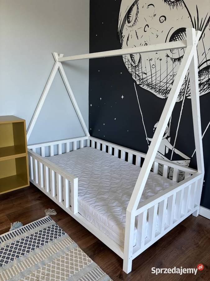 Łóżeczko dziecięce160x90 materac stan małopolskie Stare Żukowice