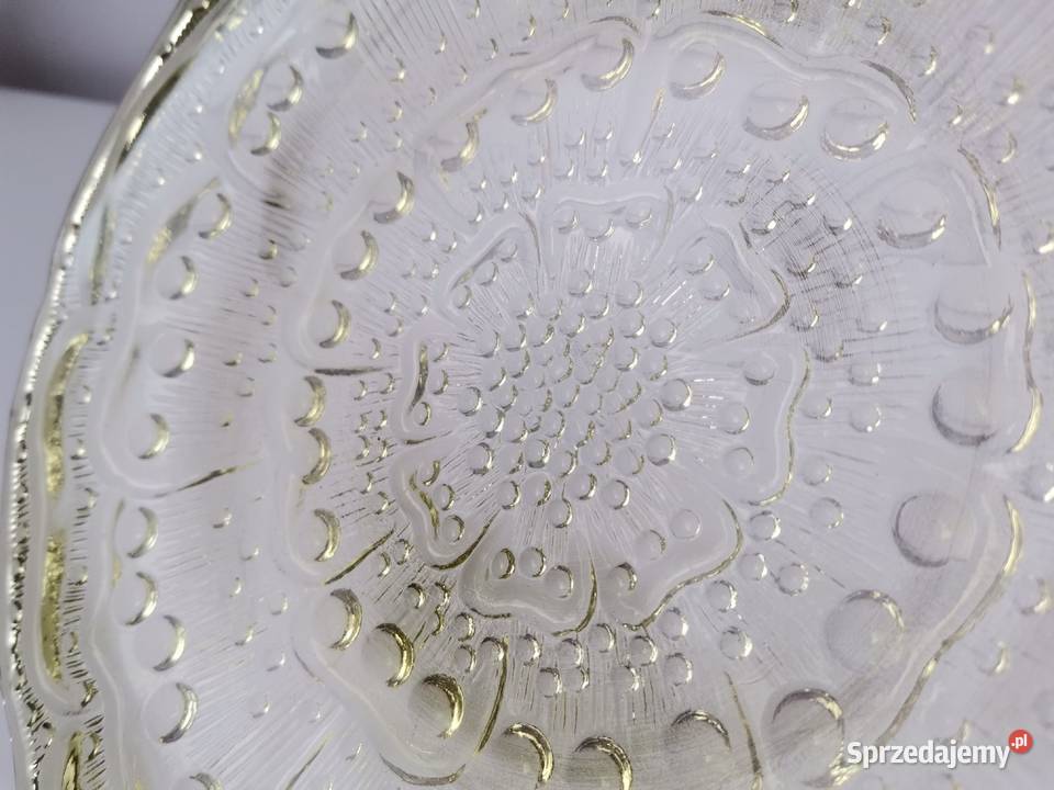 Stary nieużywany talerz patera Flora HSG Katowice