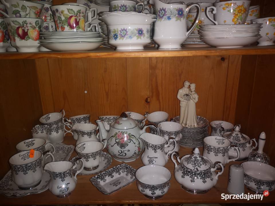 Filiżanka Royal Albert Srebrne wesele Gdańsk